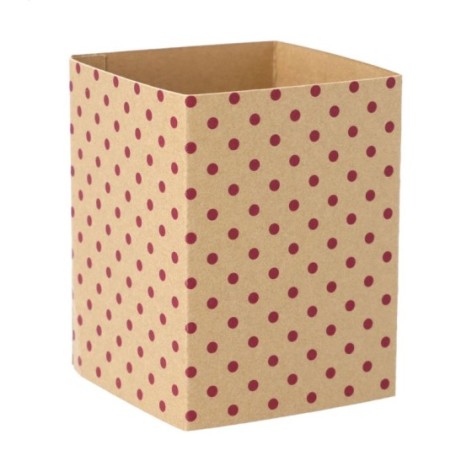 fascetta in cartoncino kraft personalizzabile