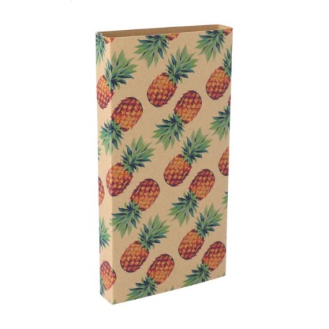fascetta in cartoncino kraft personalizzabile