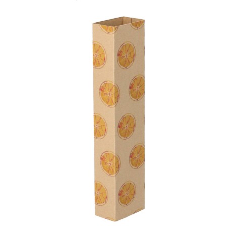 fascetta in cartoncino kraft personalizzabile