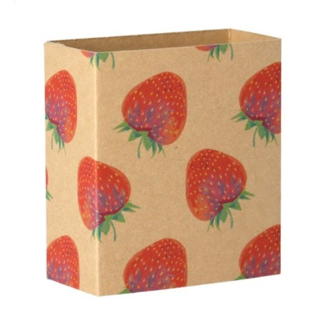 fascetta in cartoncino kraft personalizzabile