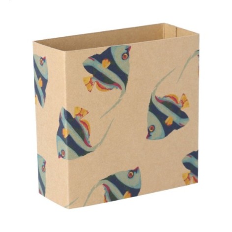 fascetta in cartoncino kraft personalizzabile