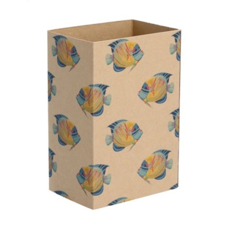 fascetta in cartoncino kraft personalizzabile