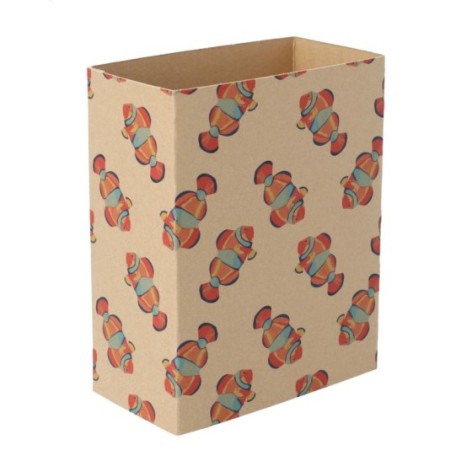 fascetta in cartoncino kraft personalizzabile