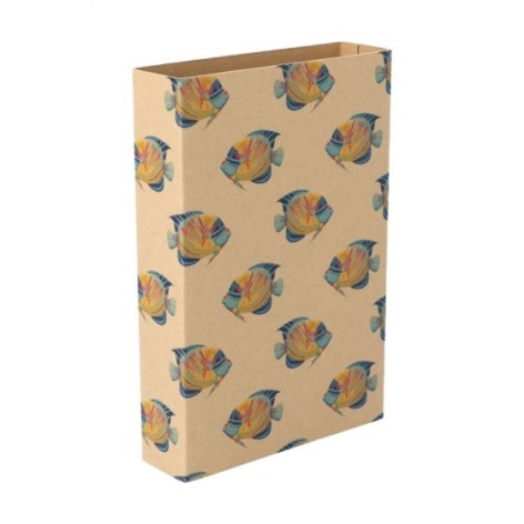 fascetta in cartoncino kraft personalizzabile