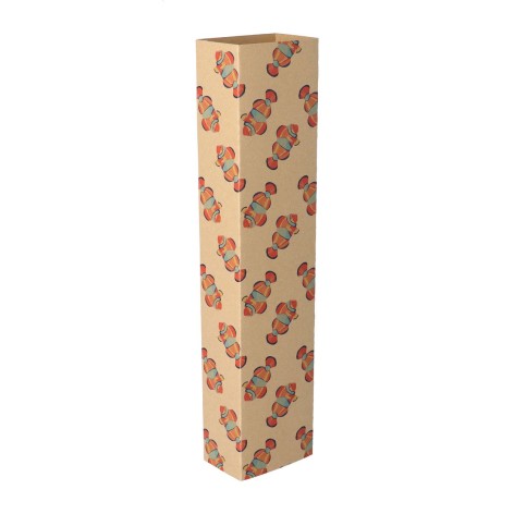 fascetta in cartoncino kraft personalizzabile