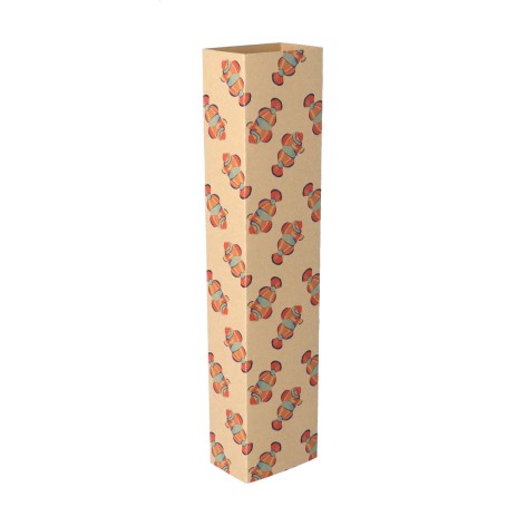 fascetta in cartoncino kraft personalizzabile