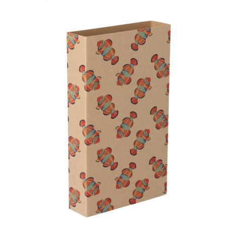fascetta in cartoncino kraft personalizzabile