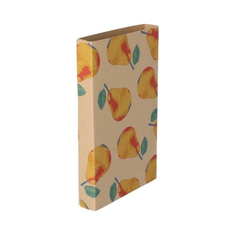 fascetta in cartoncino kraft personalizzabile