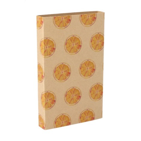 fascetta in cartoncino kraft personalizzabile
