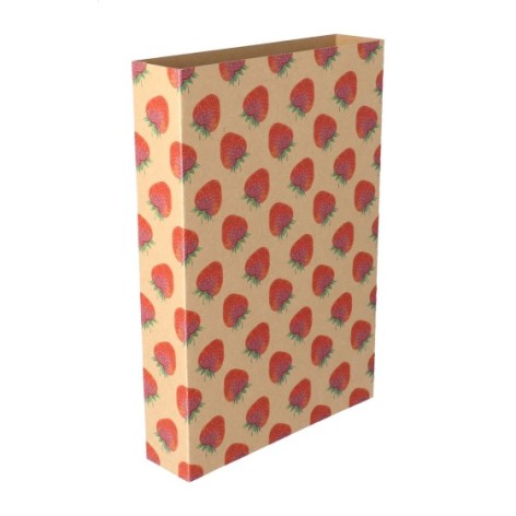 fascetta in cartoncino kraft personalizzabile