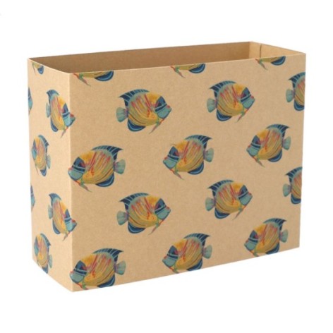 fascetta in cartoncino kraft personalizzabile