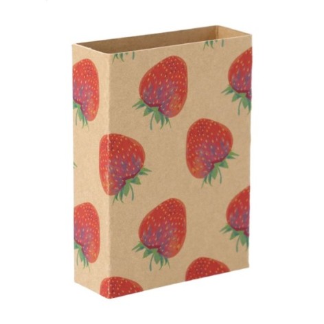 fascetta in cartoncino kraft personalizzabile