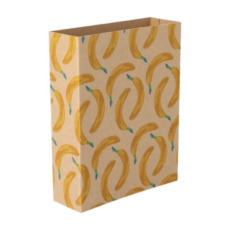 fascetta in cartoncino kraft personalizzabile