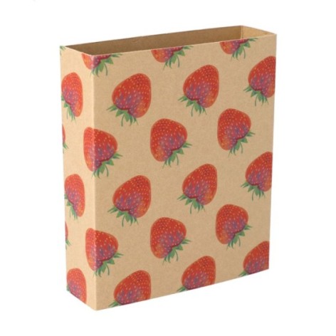 fascetta in cartoncino kraft personalizzabile