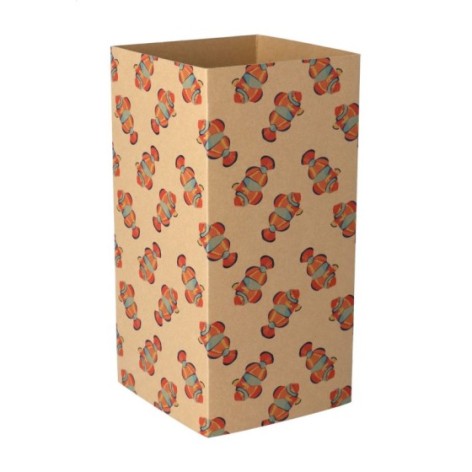 fascetta in cartoncino kraft personalizzabile