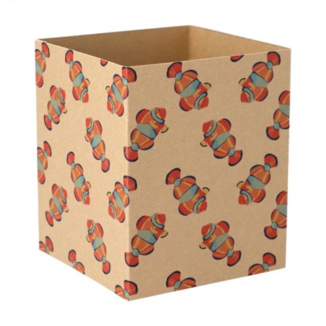 fascetta in cartoncino kraft personalizzabile