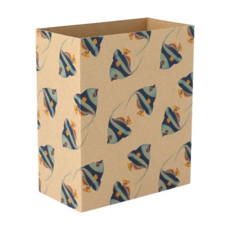 fascetta in cartoncino kraft personalizzabile