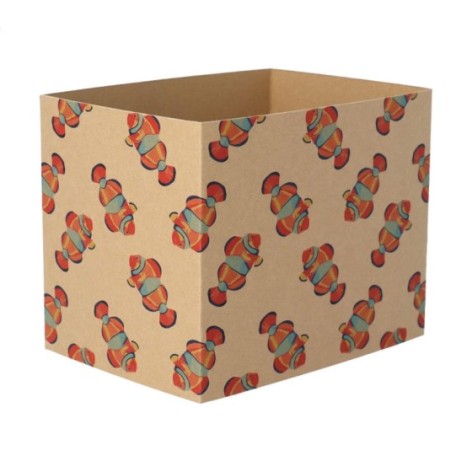fascetta in cartoncino kraft personalizzabile
