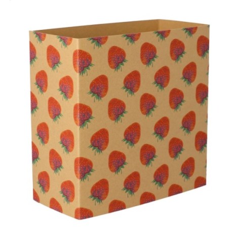 fascetta in cartoncino kraft personalizzabile