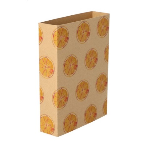 fascetta in cartoncino kraft personalizzabile