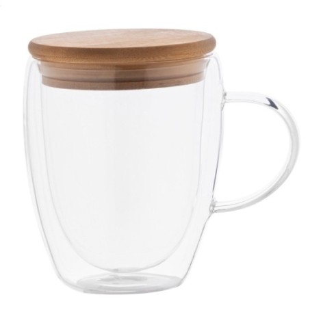 Tazza termica in vetro borosilicato