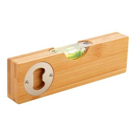 livella a bolla d'aria con apribottiglie
