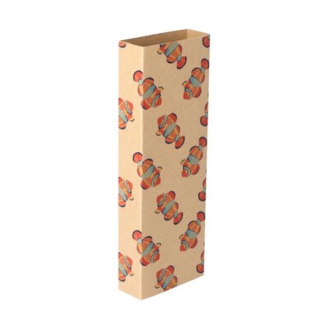 fascetta in cartoncino kraft personalizzabile