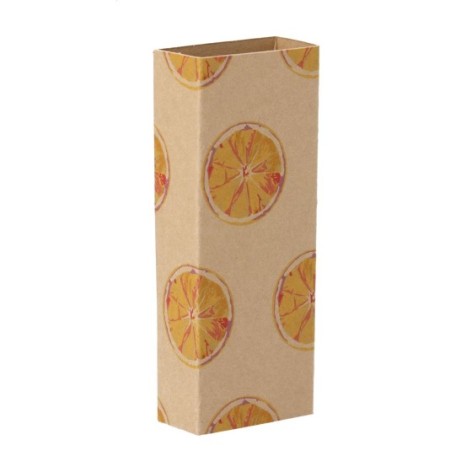 fascetta in cartoncino kraft personalizzabile