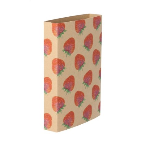 fascetta in cartoncino kraft personalizzabile