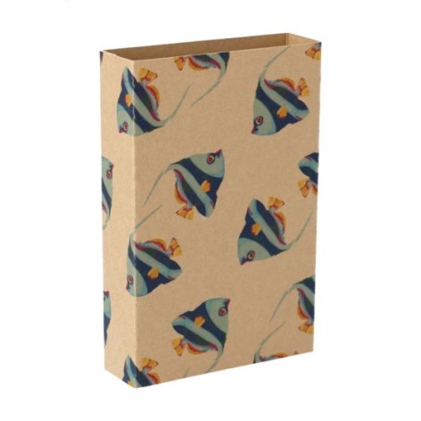 fascetta in cartoncino kraft personalizzabile