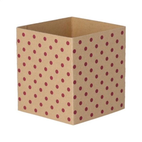 fascetta in cartoncino kraft personalizzabile