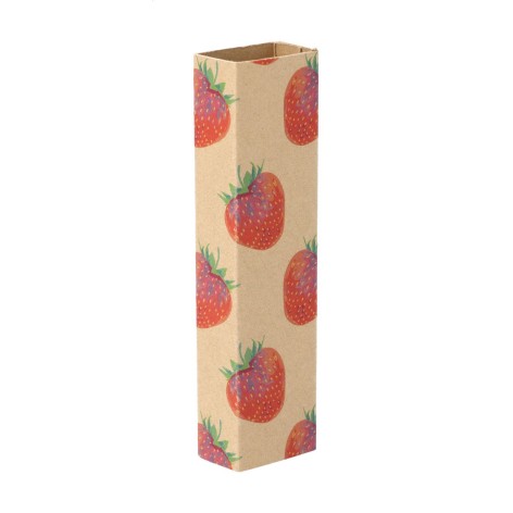 fascetta in cartoncino kraft personalizzabile
