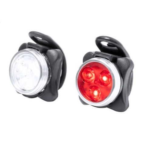 set di luci ricaricabili per bicicletta