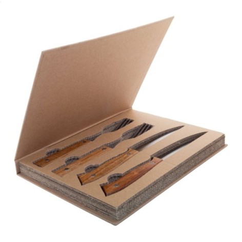set posate per bistecca