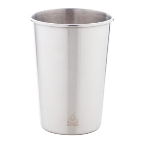 Bicchiere in acciaio inox riciclato