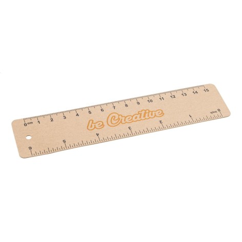 Righello in cartoncino personalizzabile