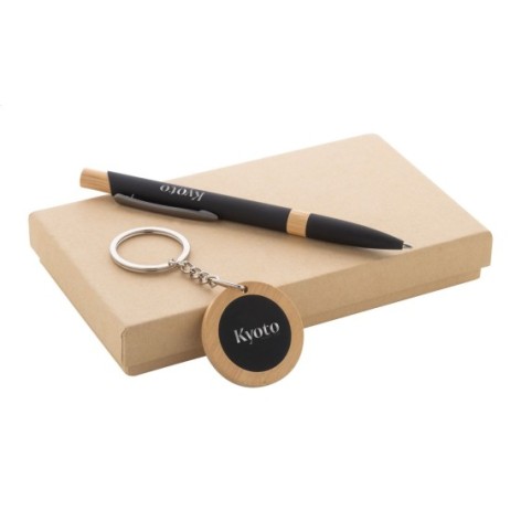 Set penna con portachiavi