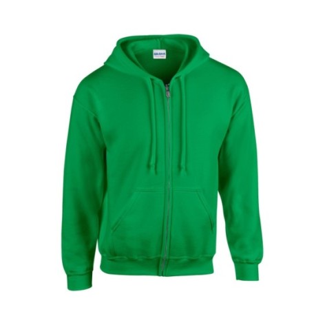 felpa con cappuccio con zip
