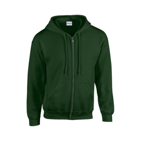 felpa con cappuccio con zip