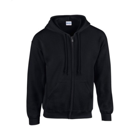 felpa con cappuccio con zip