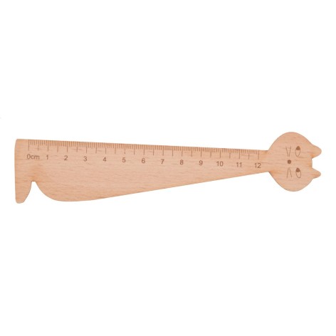 righello in legno