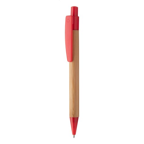 penna a sfera in bambù