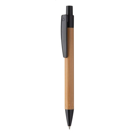 penna a sfera in bambù