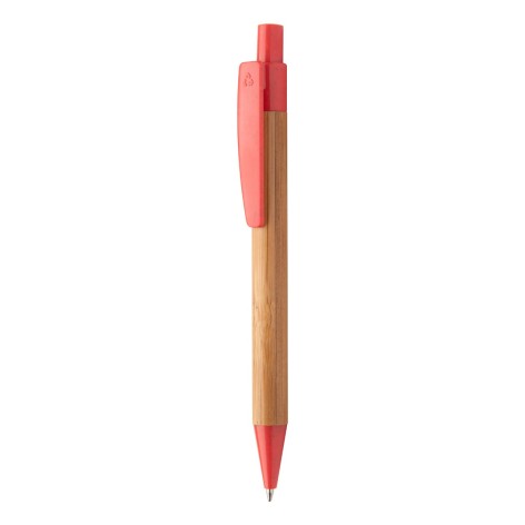 penna a sfera in bambù