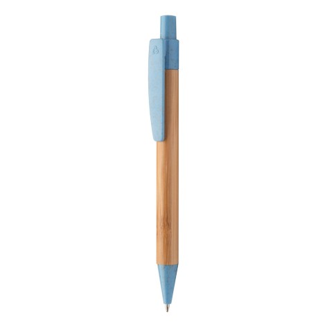 penna a sfera in bambù