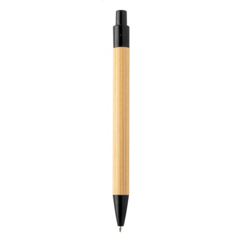 penna a sfera in bambù