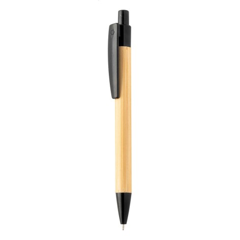 penna a sfera in bambù