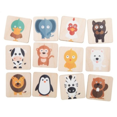 gioco di memoria, animali
