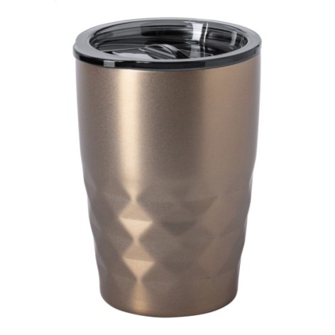Bicchiere termico con isolamento in rame