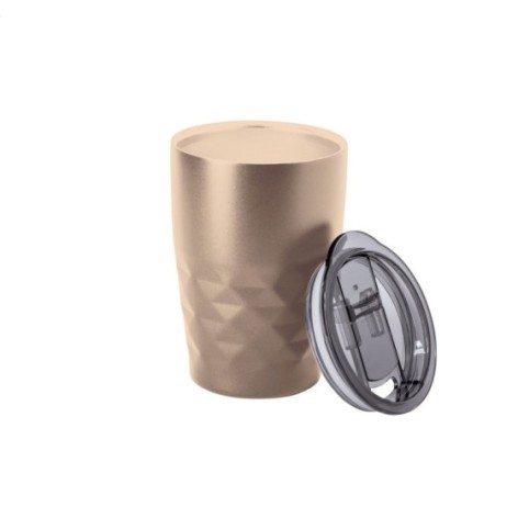 Bicchiere termico con isolamento in rame